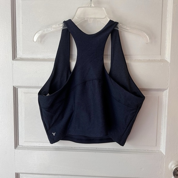 Old Navy Active Cloud+ Heather Blue Padded Sports Bra Light Support NWT XL - Picture 14 of 17